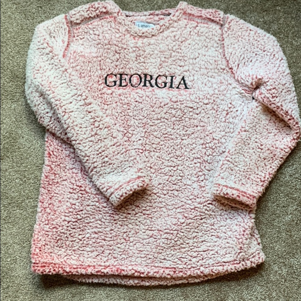 UGA/Georgia Sherpa pullover